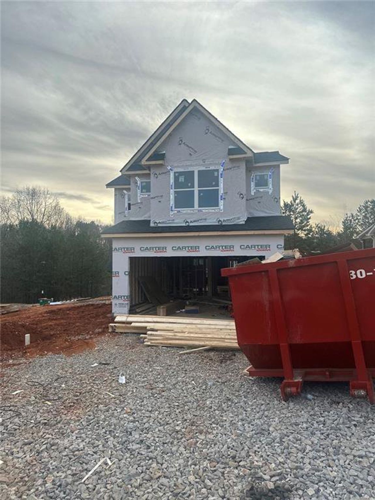In-progress construction of a new home in , Alto, GA (Image 2). In-progress construction of a new home in , Alto, GA (Image 2).