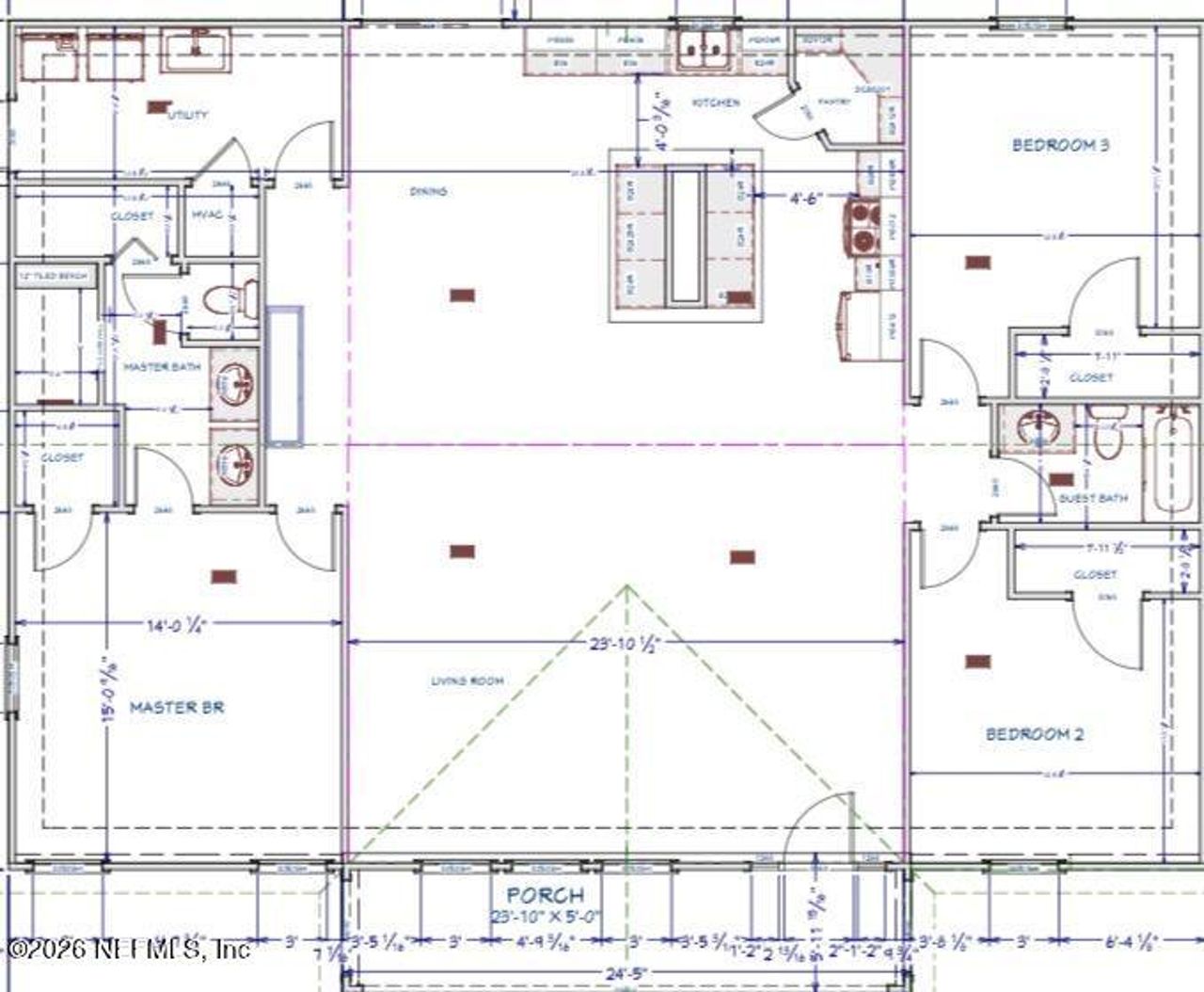 2D floor plan layout of this home in , Hampton, FL (Image 2). 2D floor plan layout of this home in , Hampton, FL (Image 2).