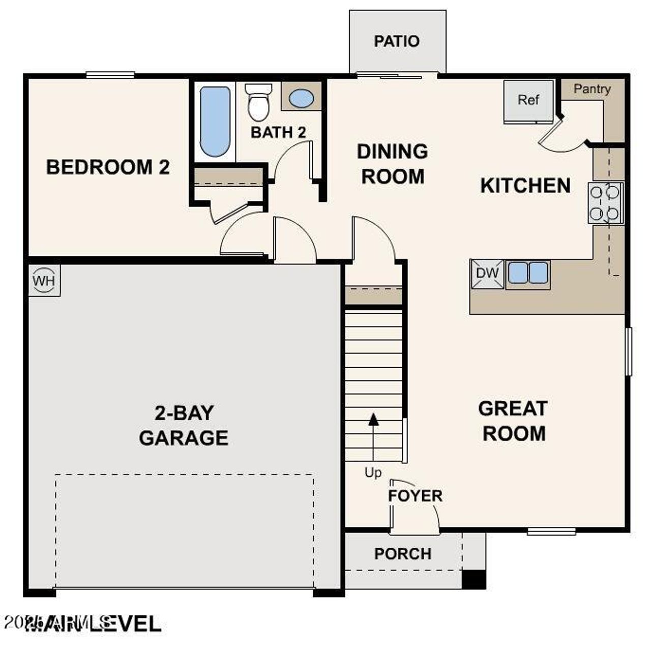 Aguila Main Level Floor Plan Aguila Main Level Floor Plan