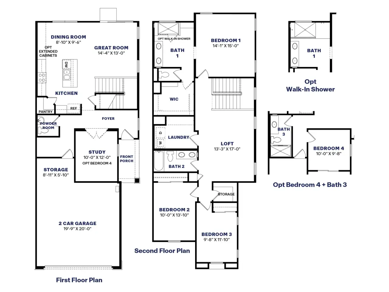 2D floor plan layout of this home in Upper Canyon, Phoenix, AZ (Image 2).