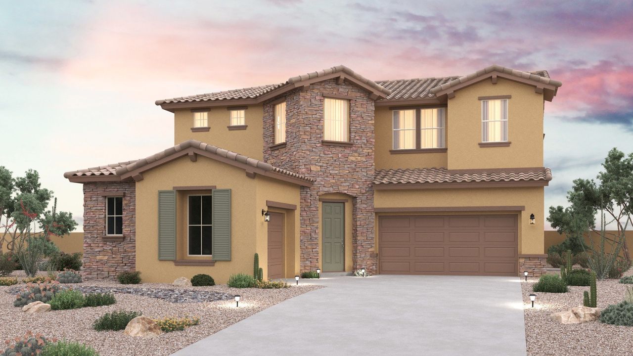 Elevation C – Tuscan Elevation C – Tuscan