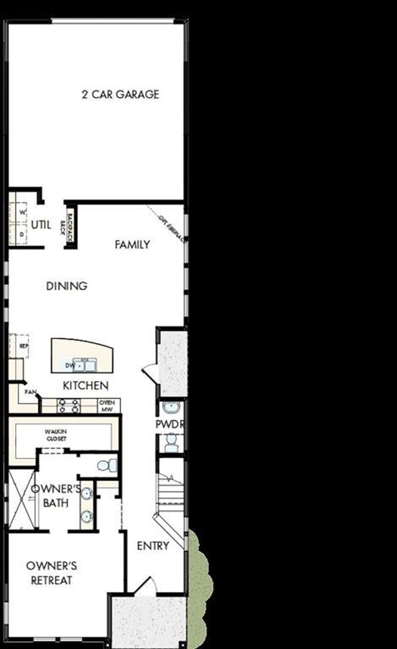 View of home floor plan