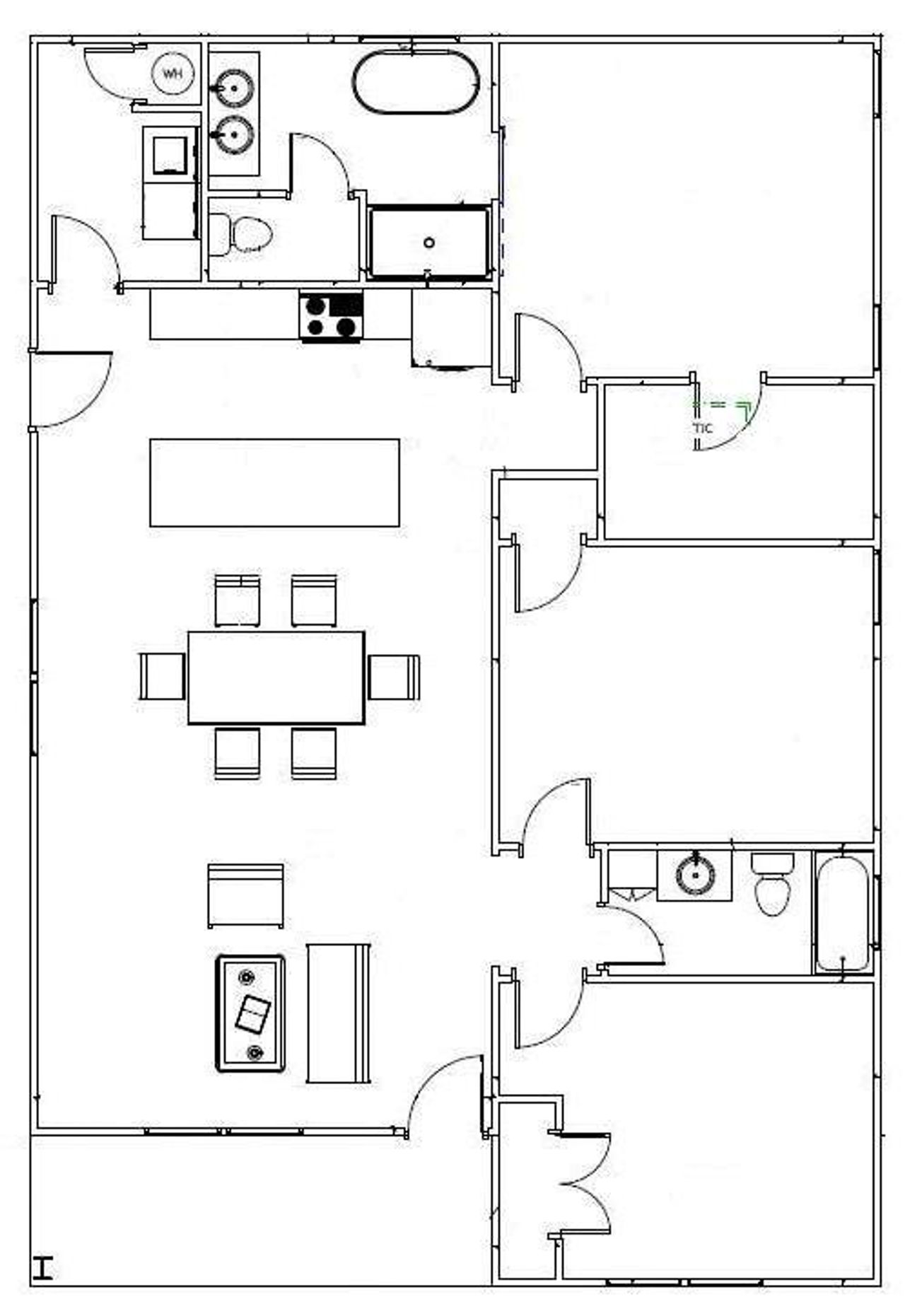2D floor plan layout of this home in , Bremen, GA (Image 2).