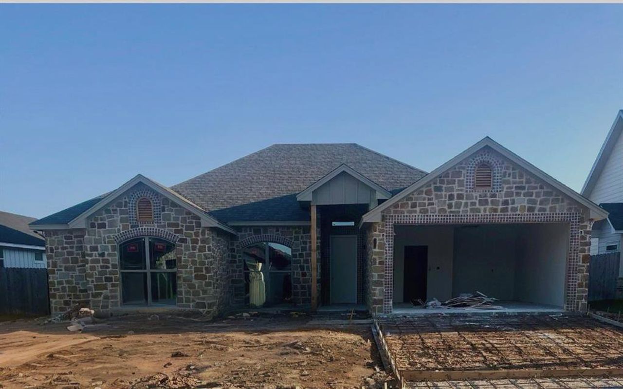 In-progress construction of a new home in , Waco, TX (Image 2). In-progress construction of a new home in , Waco, TX (Image 2).