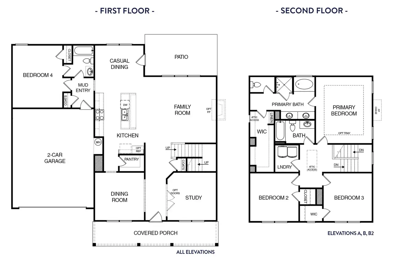 2D floor plan layout of this home in Fairview Chase, Covington, GA (Image 2). 2D floor plan layout of this home in Fairview Chase, Covington, GA (Image 2).