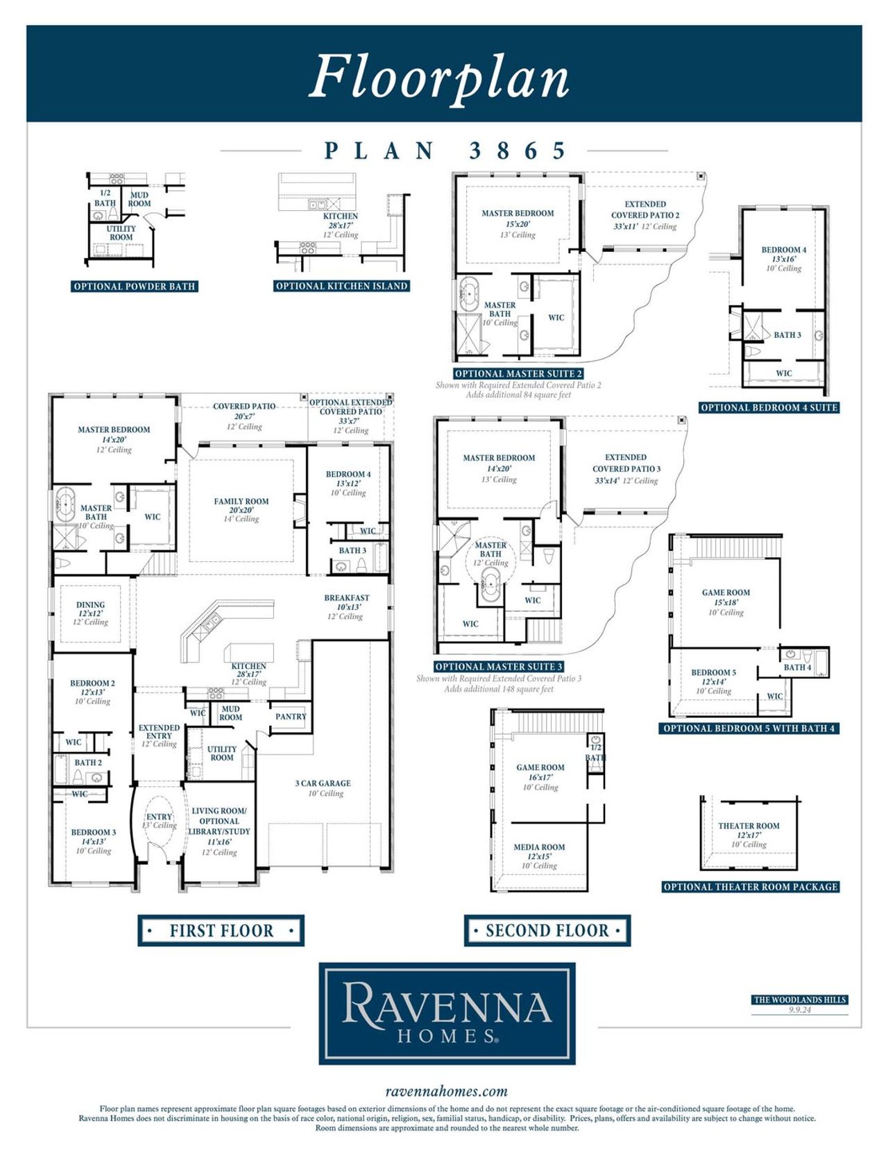 Image 2 representing the Plan 3865 by Ravenna Homes in The Woodlands Hills 65′, Willis, TX. Image 2 representing the Plan 3865 by Ravenna Homes in The Woodlands Hills 65′, Willis, TX.