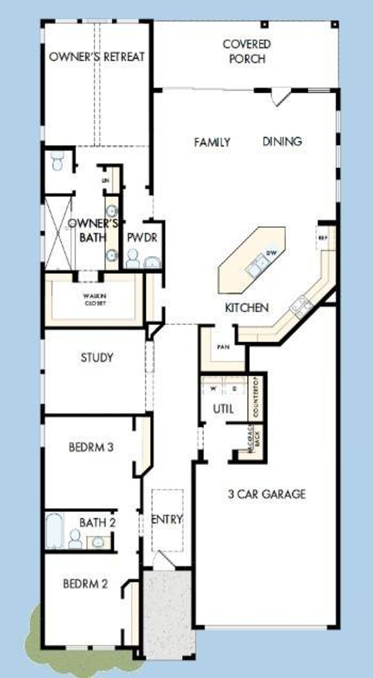 The success of a floor plan is the way you can move through it…You’ll be amazed at how well this home lives…We call it traffic patterns.