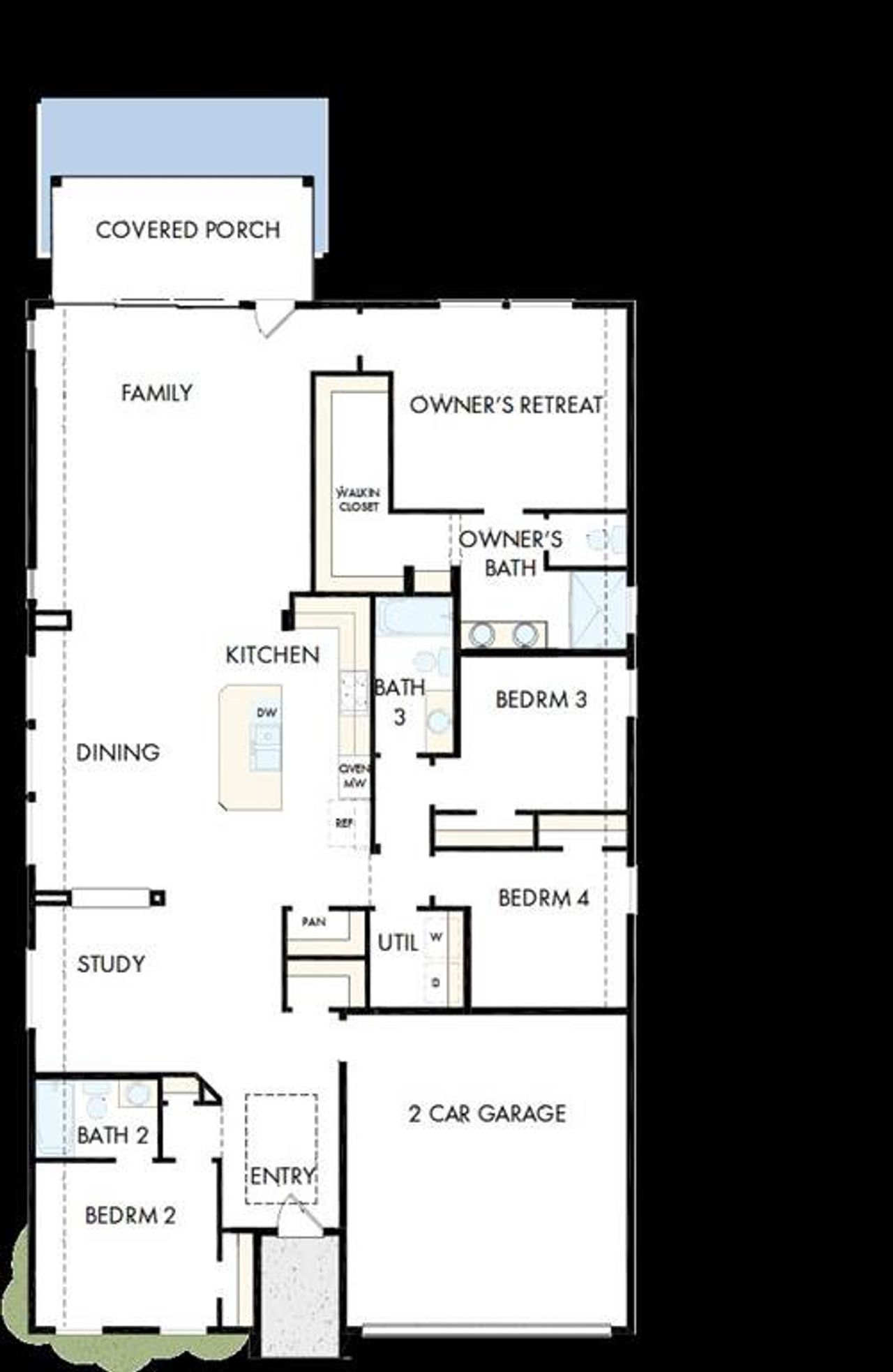 View of room layout