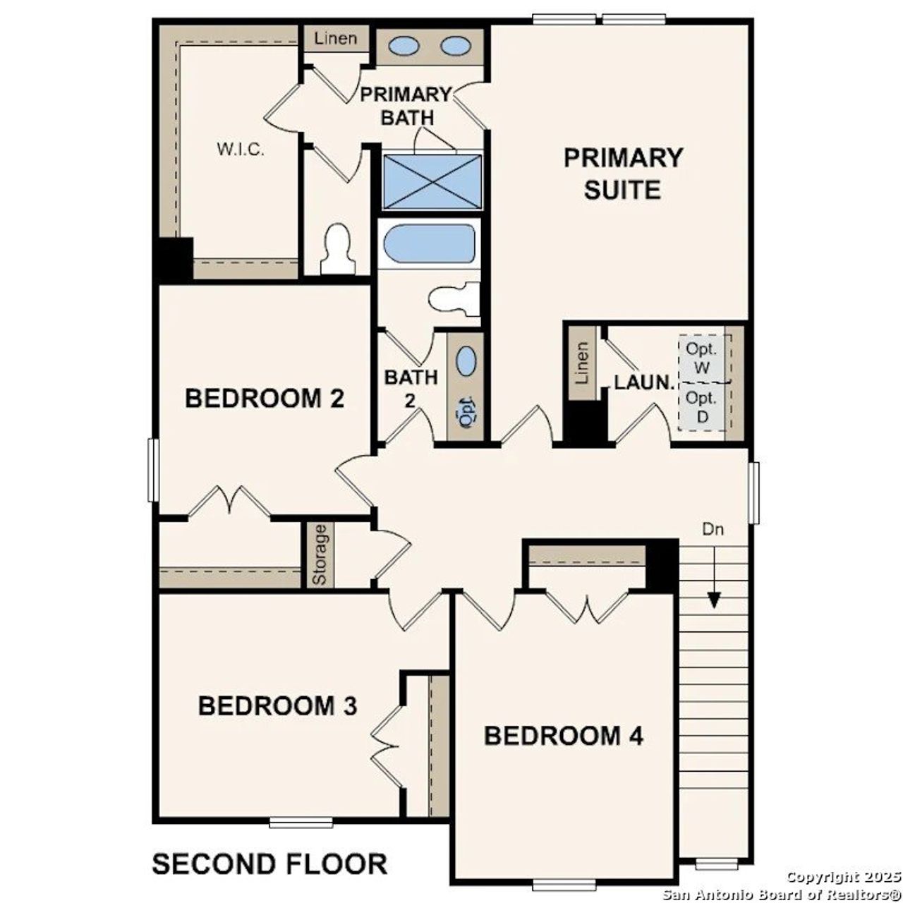 2D floor plan layout of this home in Applewhite Meadows, San Antonio, TX (Image 2). 2D floor plan layout of this home in Applewhite Meadows, San Antonio, TX (Image 2).