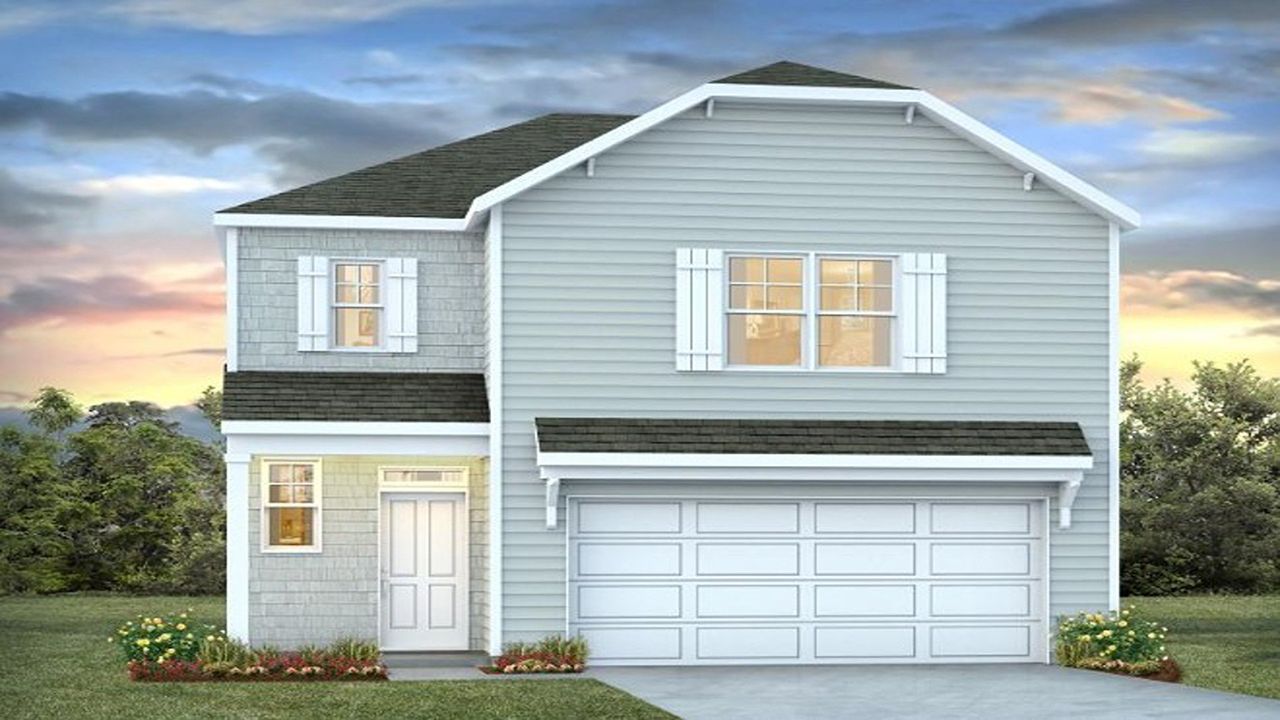 Representative exterior photo of a completed home built from the Darwin by D.R. Horton in Stockyard, Statesboro, GA (Image 2).