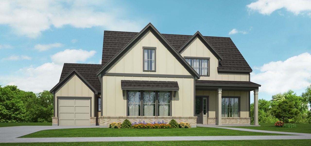 Representative exterior photo of a completed home built from the Payton by Our Country Homes in NorthGlen, Haslet, TX (Image 2).