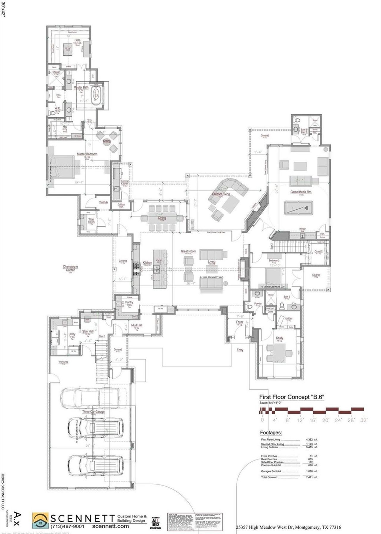 2D floor plan layout of this home in , Montgomery, TX (Image 2). 2D floor plan layout of this home in , Montgomery, TX (Image 2).