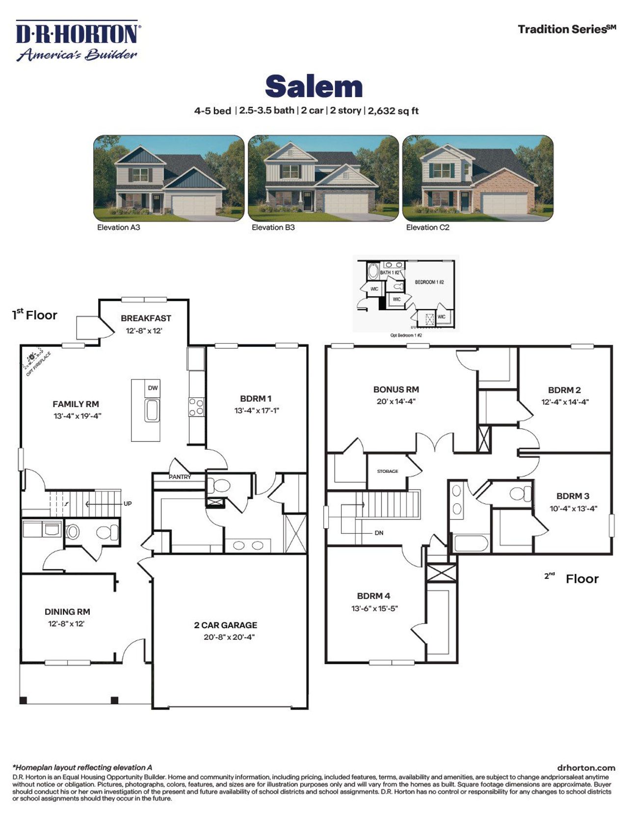 2D floor plan layout of this home in Bryson Park, Lexington, NC (Image 2).