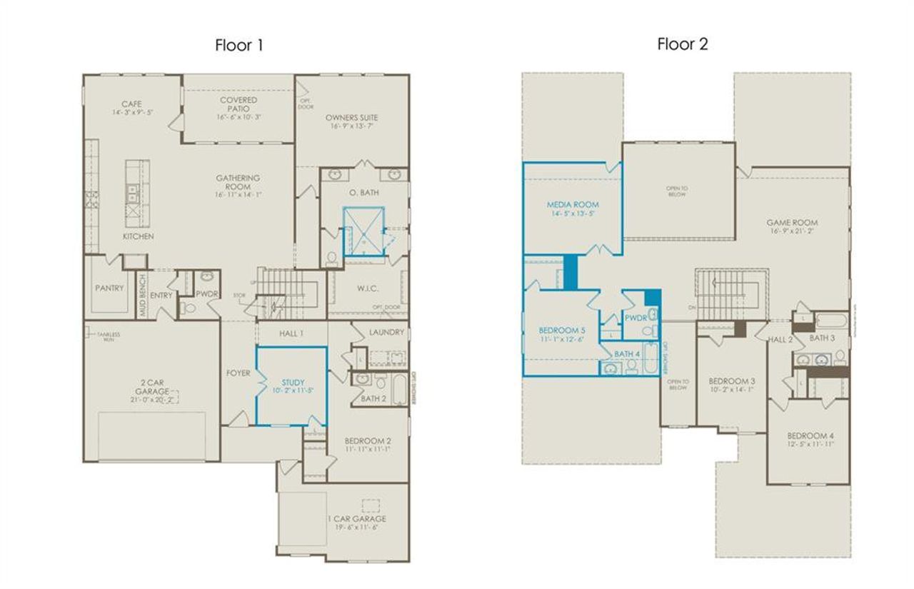 Floorplan layout of home Floorplan layout of home