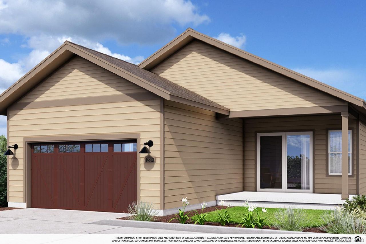 Front exterior of a new home in , Fort Collins, CO, highlighting curb appeal (Image 2).