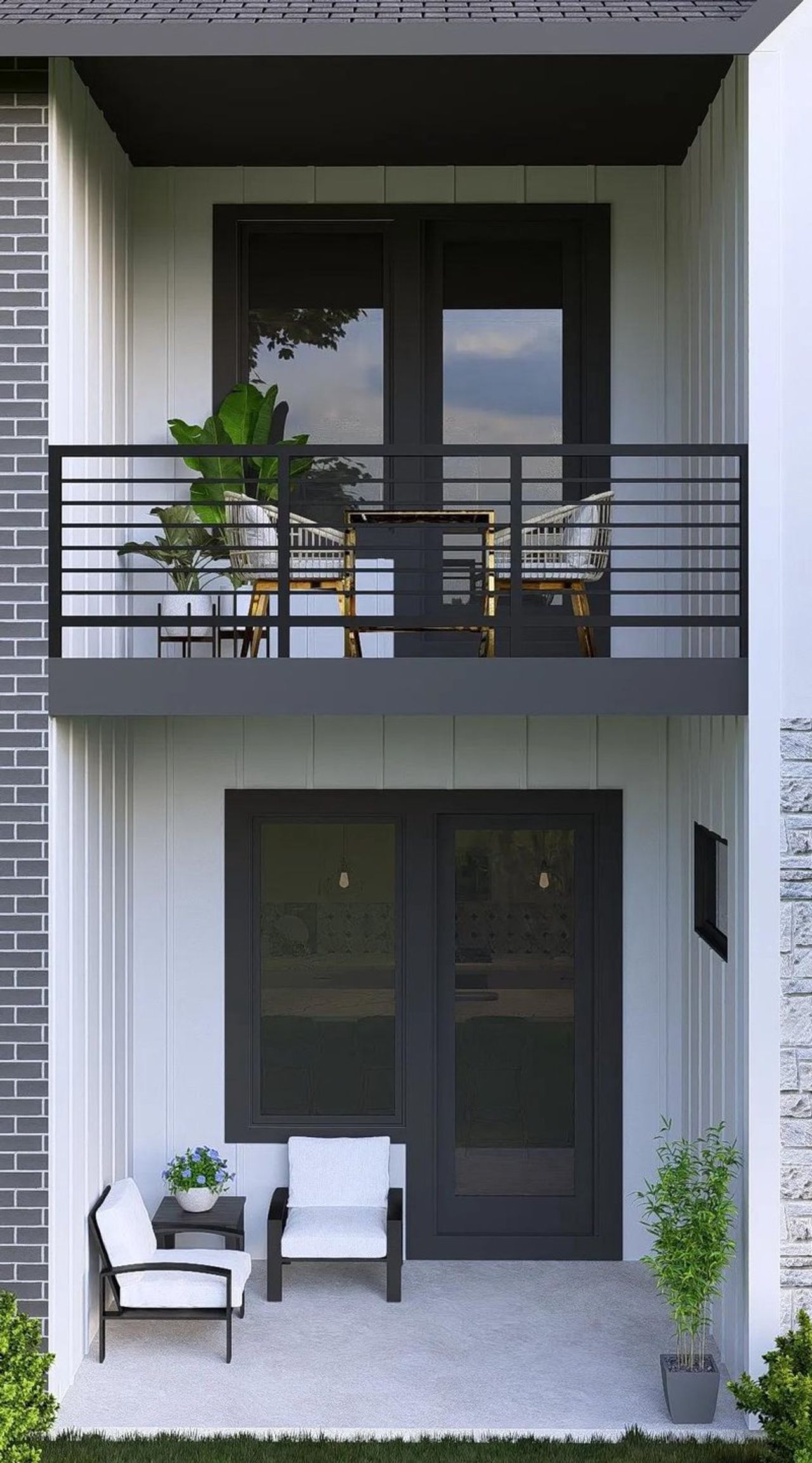 The Hasting Outdoor Living Area The Hasting Outdoor Living Area