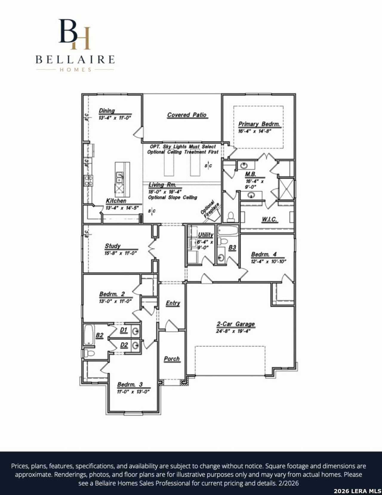 2D floor plan layout of this home in , Marion, TX (Image 2). 2D floor plan layout of this home in , Marion, TX (Image 2).