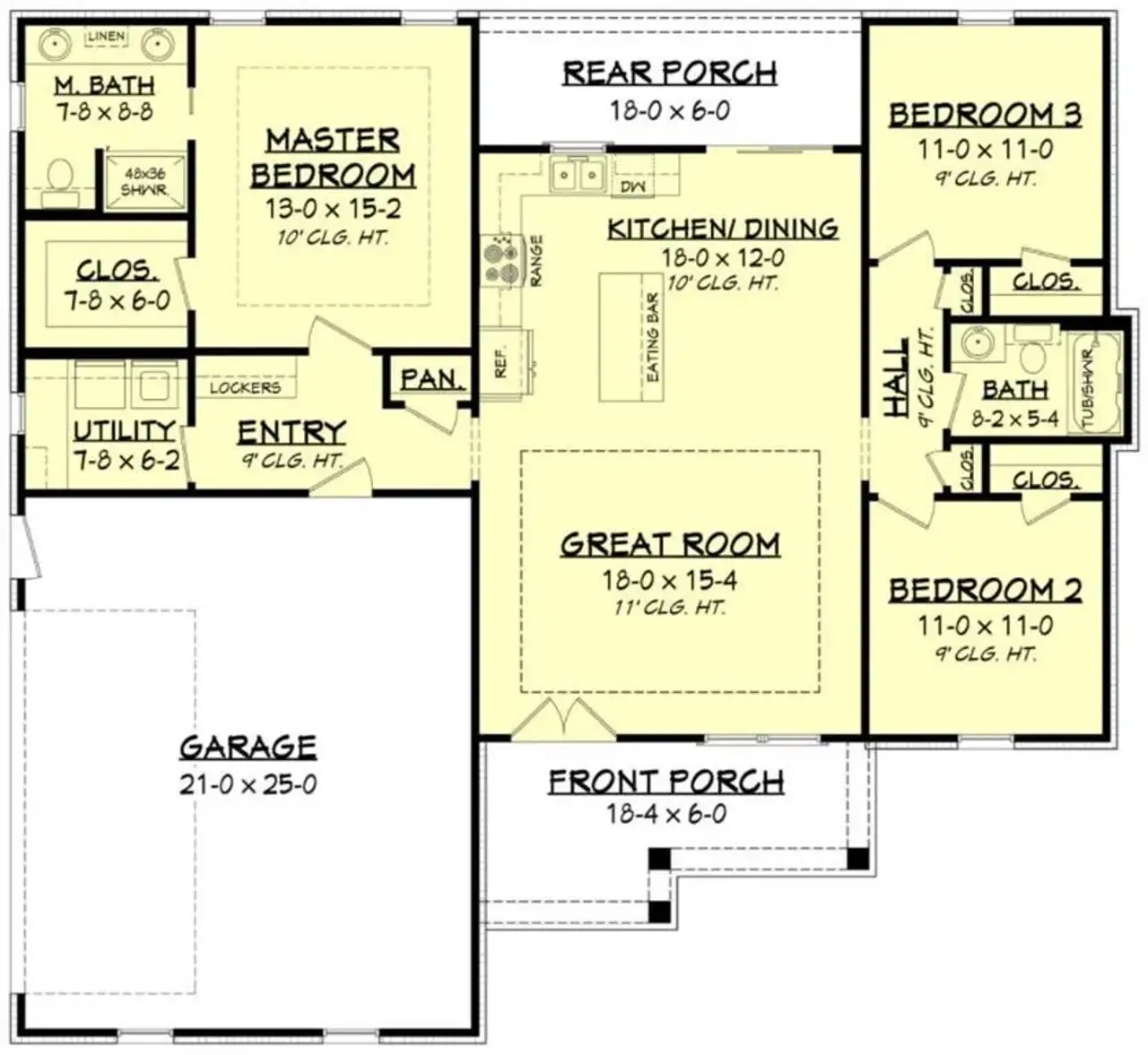 2D floor plan layout of this home in , Temple, GA (Image 2).