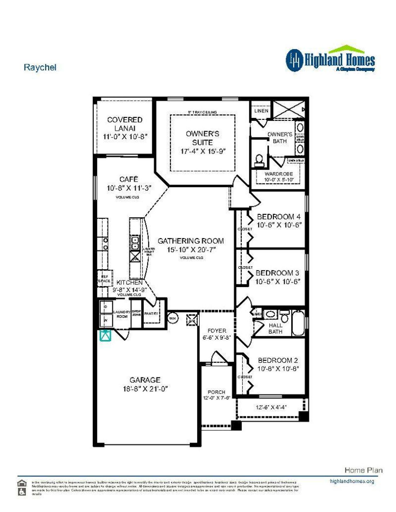 Raychel - Home Layout