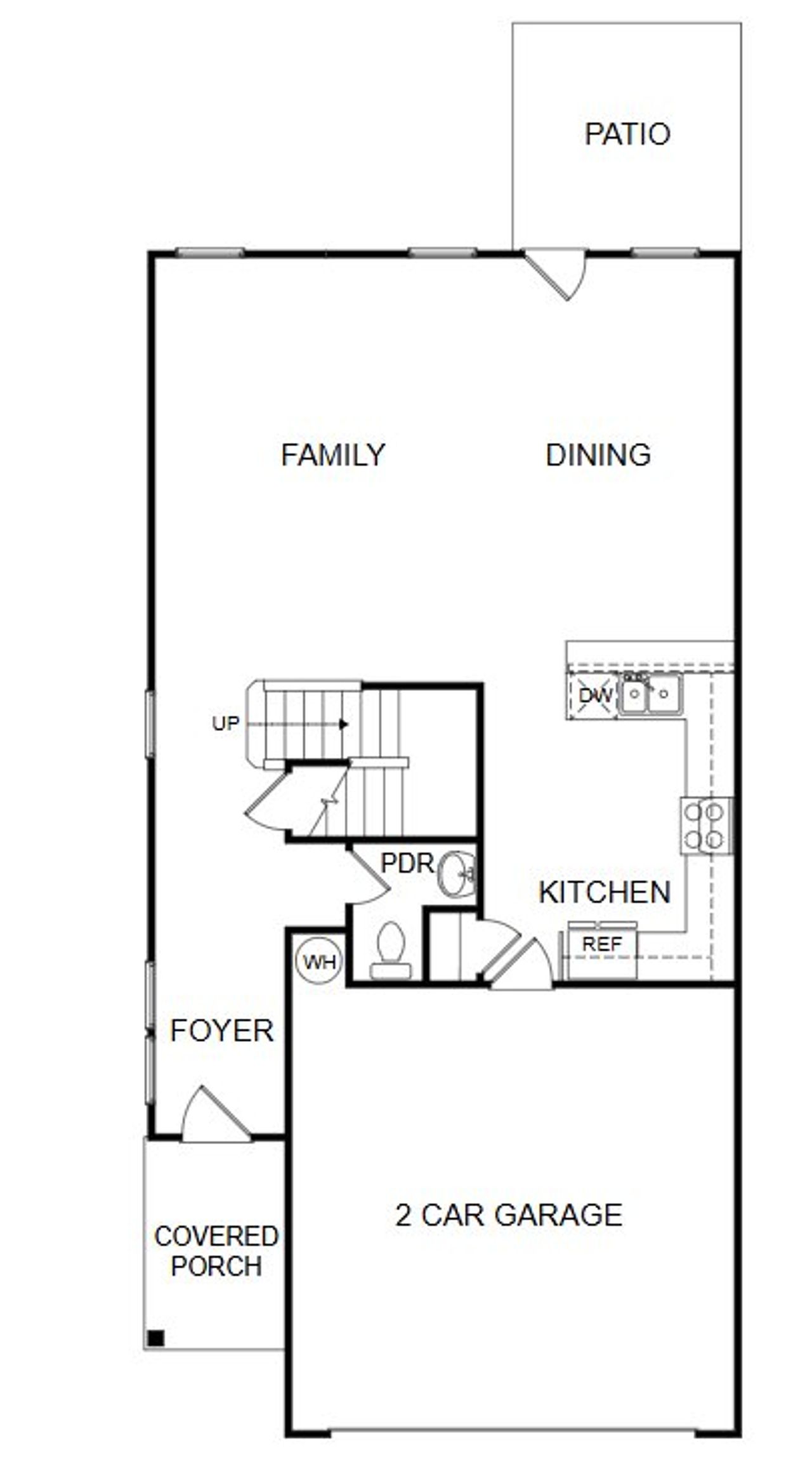 2D floor plan layout for the Cambridge by Piedmont Residential in Castleberry Pointe, Dawsonville, GA (Image 2). 2D floor plan layout for the Cambridge by Piedmont Residential in Castleberry Pointe, Dawsonville, GA (Image 2).