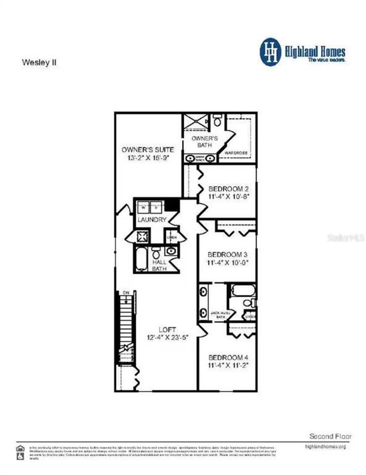 2D floor plan layout of this home in VillaMar, Winter Haven, FL (Image 2).