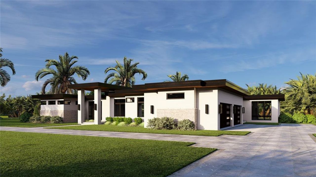 Front exterior of a new home in , Odessa, FL, highlighting curb appeal (Image 2).