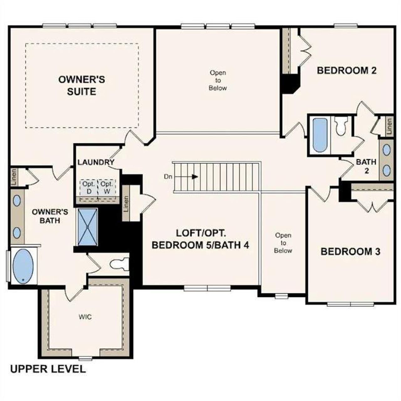 2D floor plan layout of this home in , Gainesville, GA (Image 2).