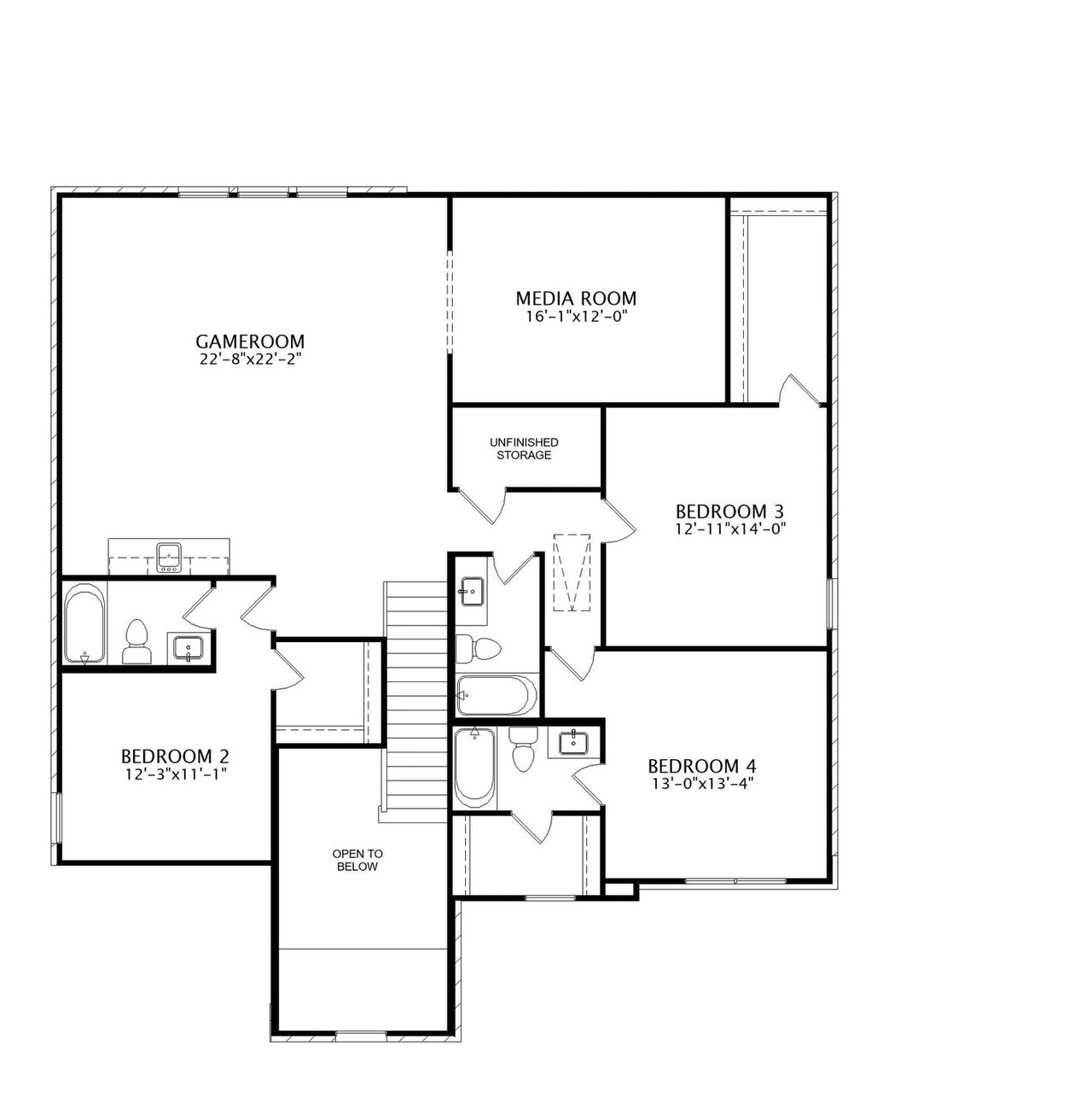 Floor Plan Second Level