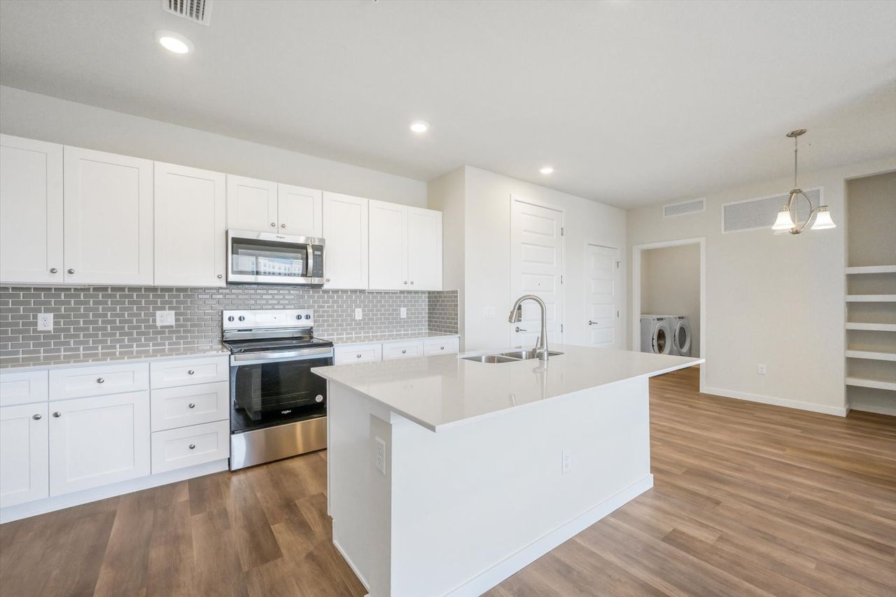 Furnished interior view inside a new home in Grand Vue at Interlocken, Broomfield (Image 2).