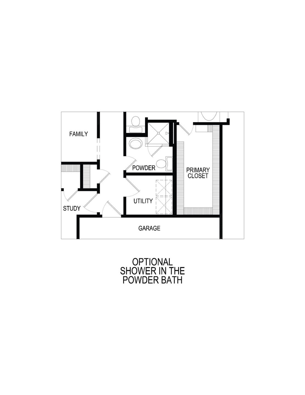 2D floor plan layout of this home in Shady Valley Estates, Midlothian, TX (Image 2).