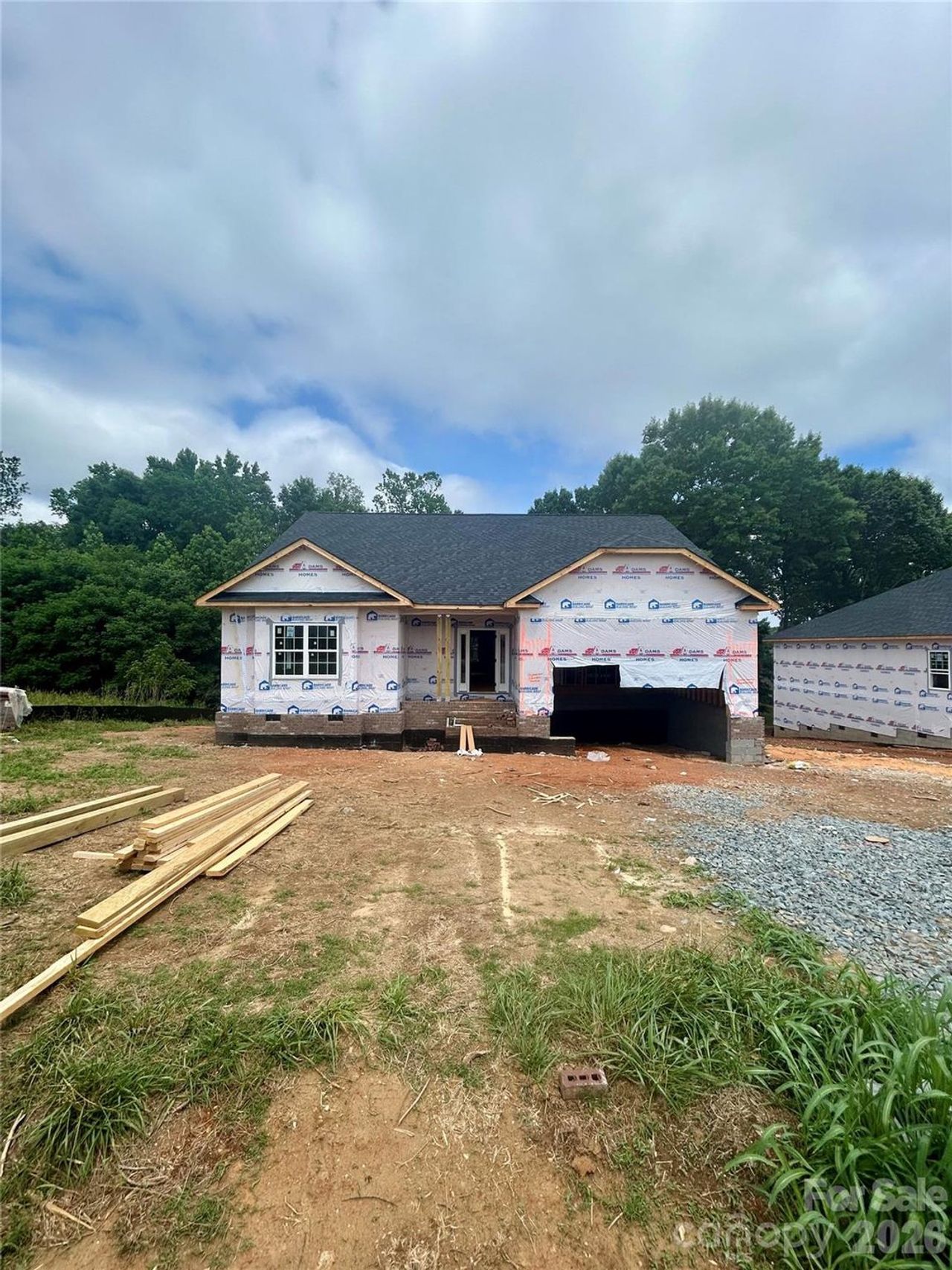 In-progress construction of a new home in Crystal Village, Albemarle, NC (Image 2). In-progress construction of a new home in Crystal Village, Albemarle, NC (Image 2).