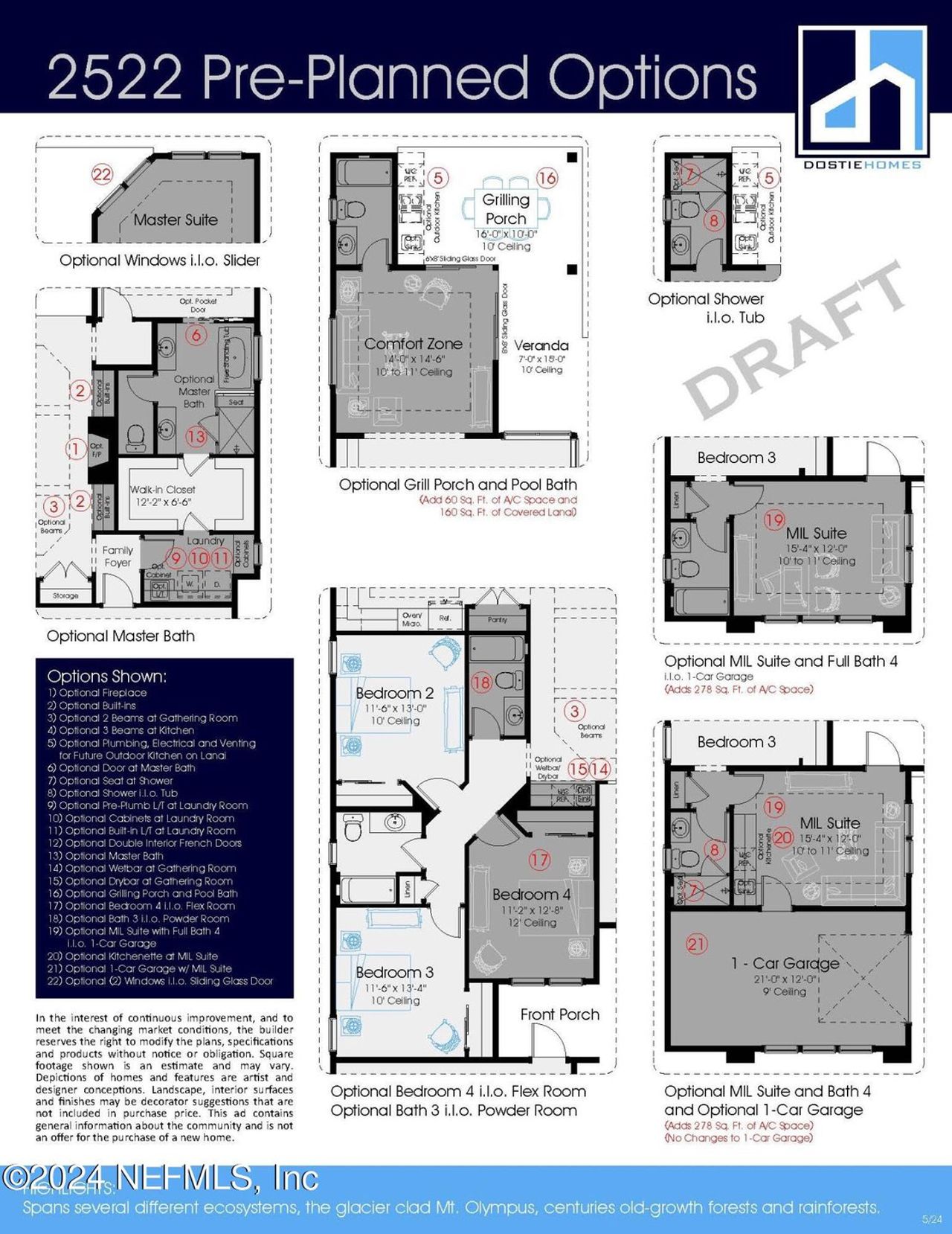 2D floor plan layout of this home in , Ponte Vedra, FL (Image 2). 2D floor plan layout of this home in , Ponte Vedra, FL (Image 2).