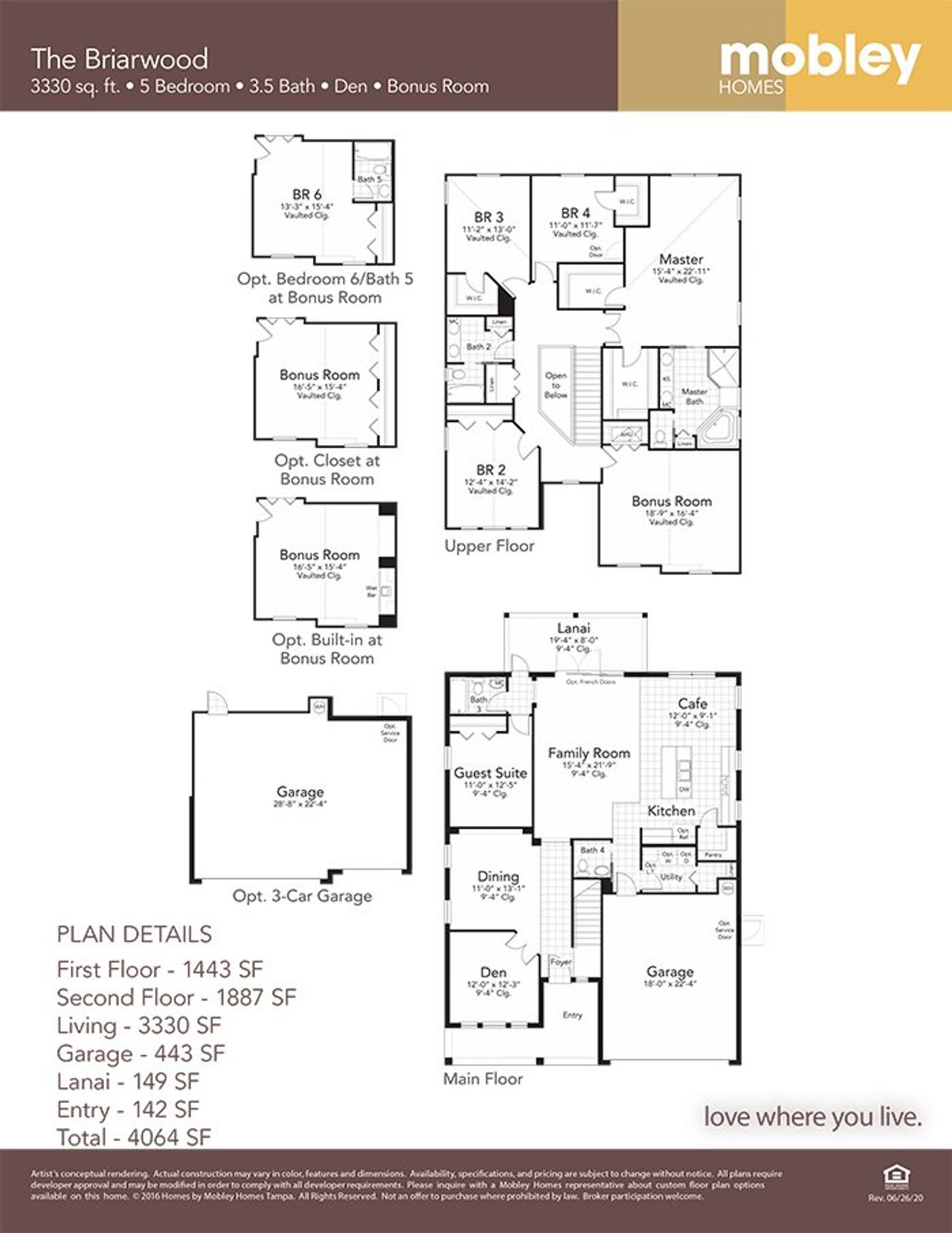 Image 2 representing the Briarwood I by Mobley Homes in Sunset Estates, Lutz, FL. Image 2 representing the Briarwood I by Mobley Homes in Sunset Estates, Lutz, FL.