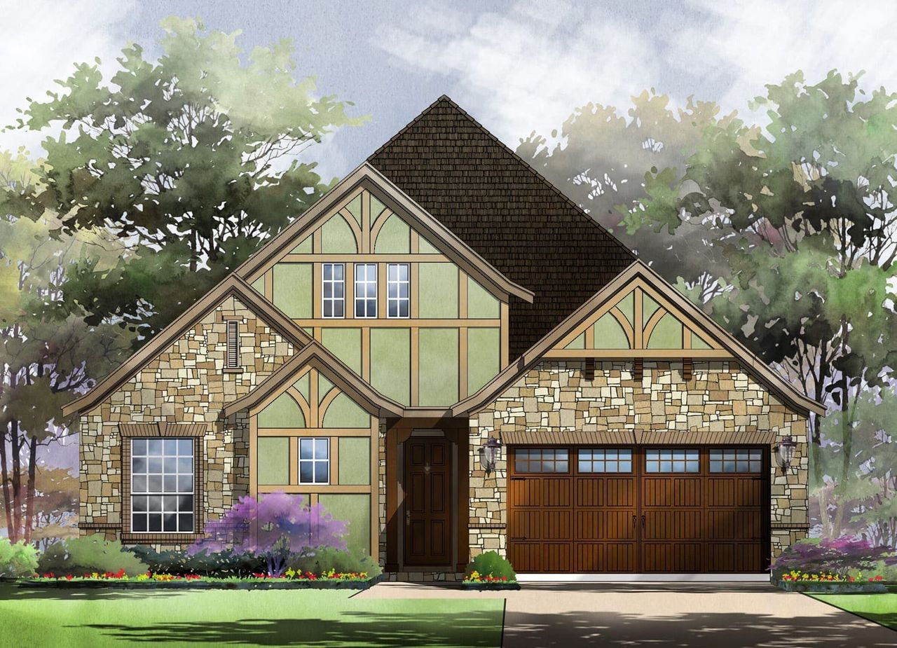 Bremen Floor Plan in Ranches at Creekside, Boerne | Sitterle Homes Elevation B