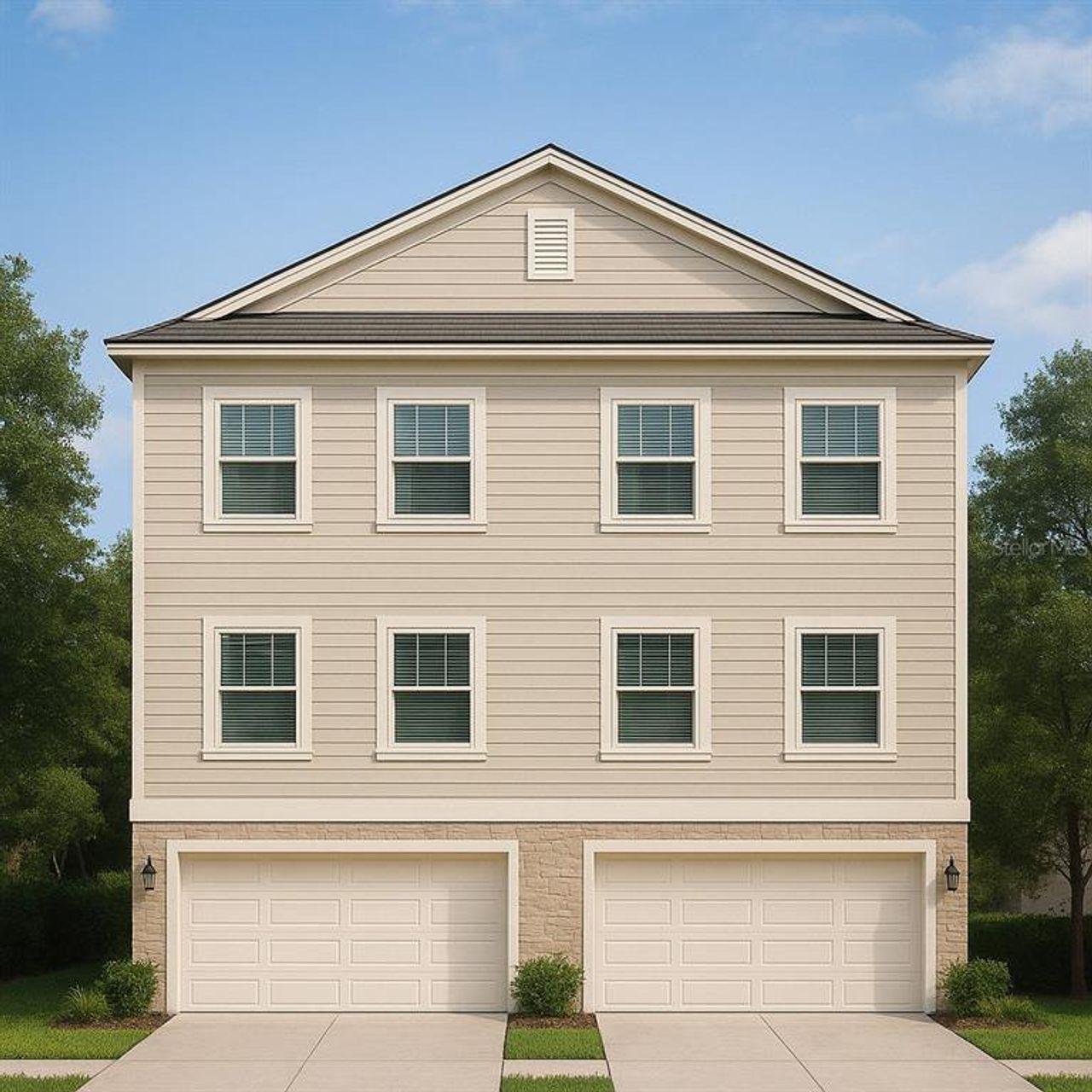 Front exterior of a new home in , Tampa, FL, highlighting curb appeal (Image 2).
