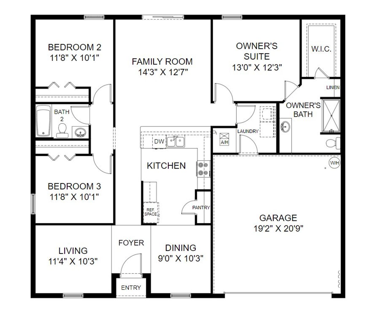 Image 2 representing the Foxtail by Holiday Builders in Citrus Springs, Citrus Springs, FL.
