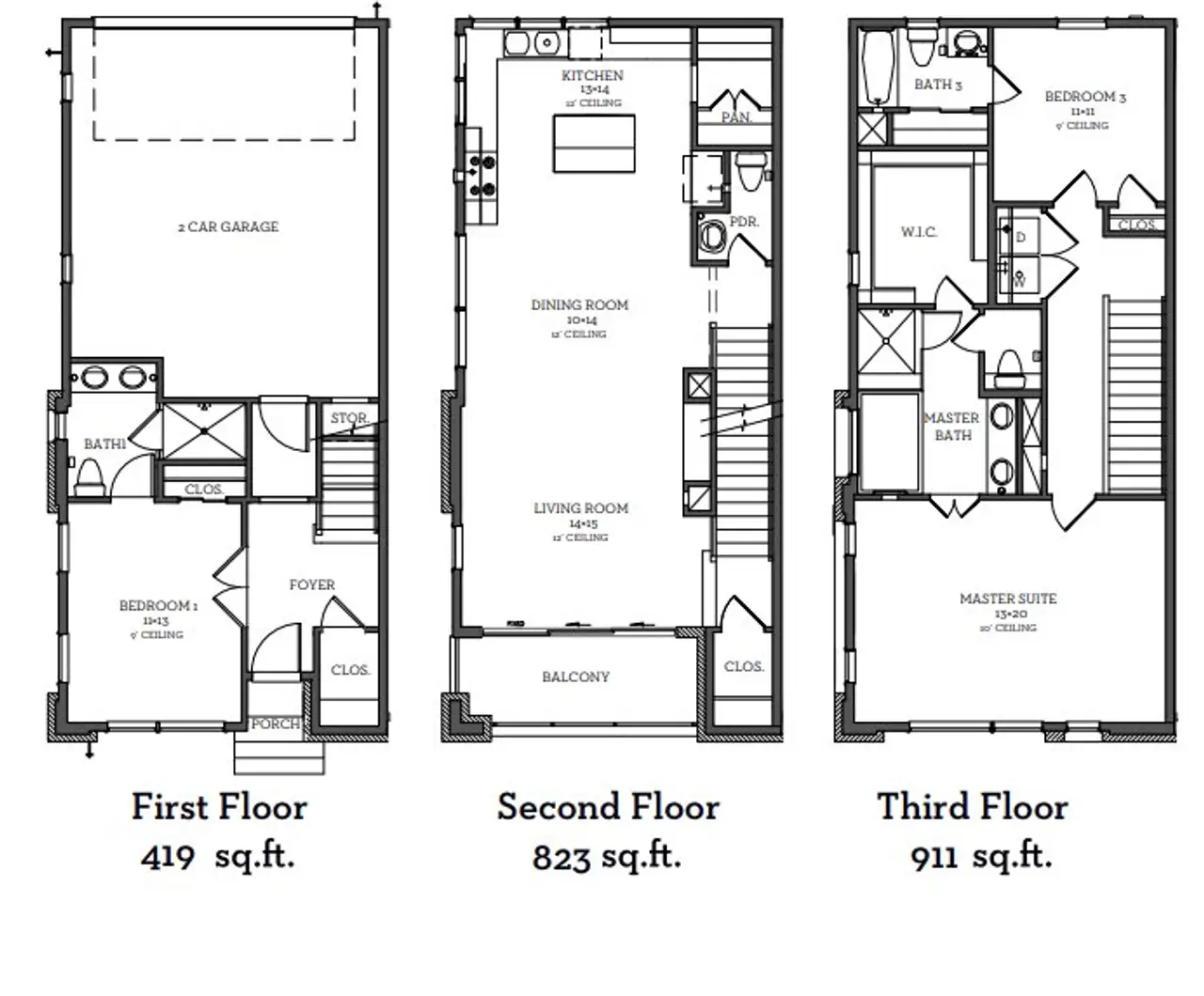Image 2 of a home in Austin Modern Lofts at Mueller. Image 2 of a home in Austin Modern Lofts at Mueller.