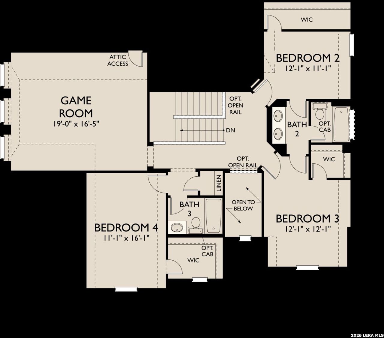 2D floor plan layout of this home in , Schertz, TX (Image 2). 2D floor plan layout of this home in , Schertz, TX (Image 2).