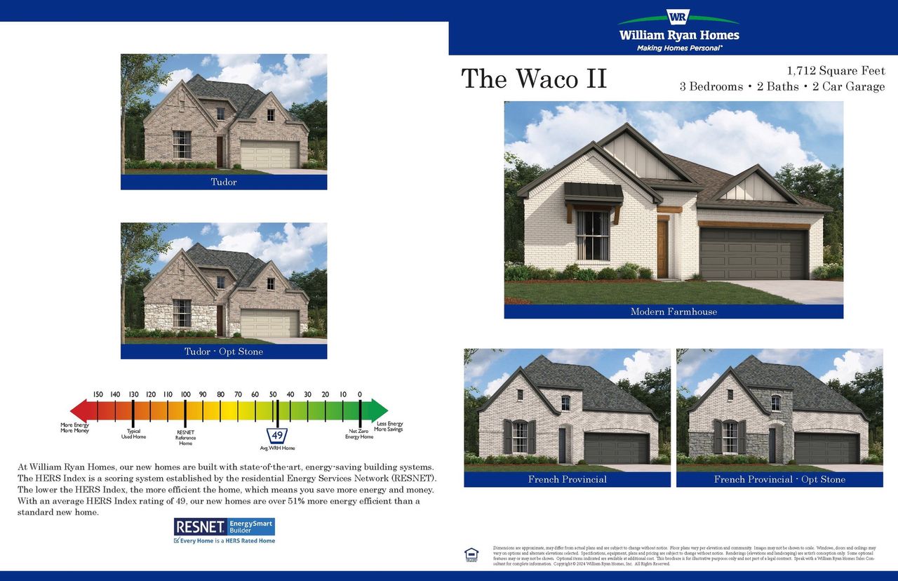 Exterior rendering of this home design in West Crossing, Anna, TX (Image 2). Exterior rendering of this home design in West Crossing, Anna, TX (Image 2).