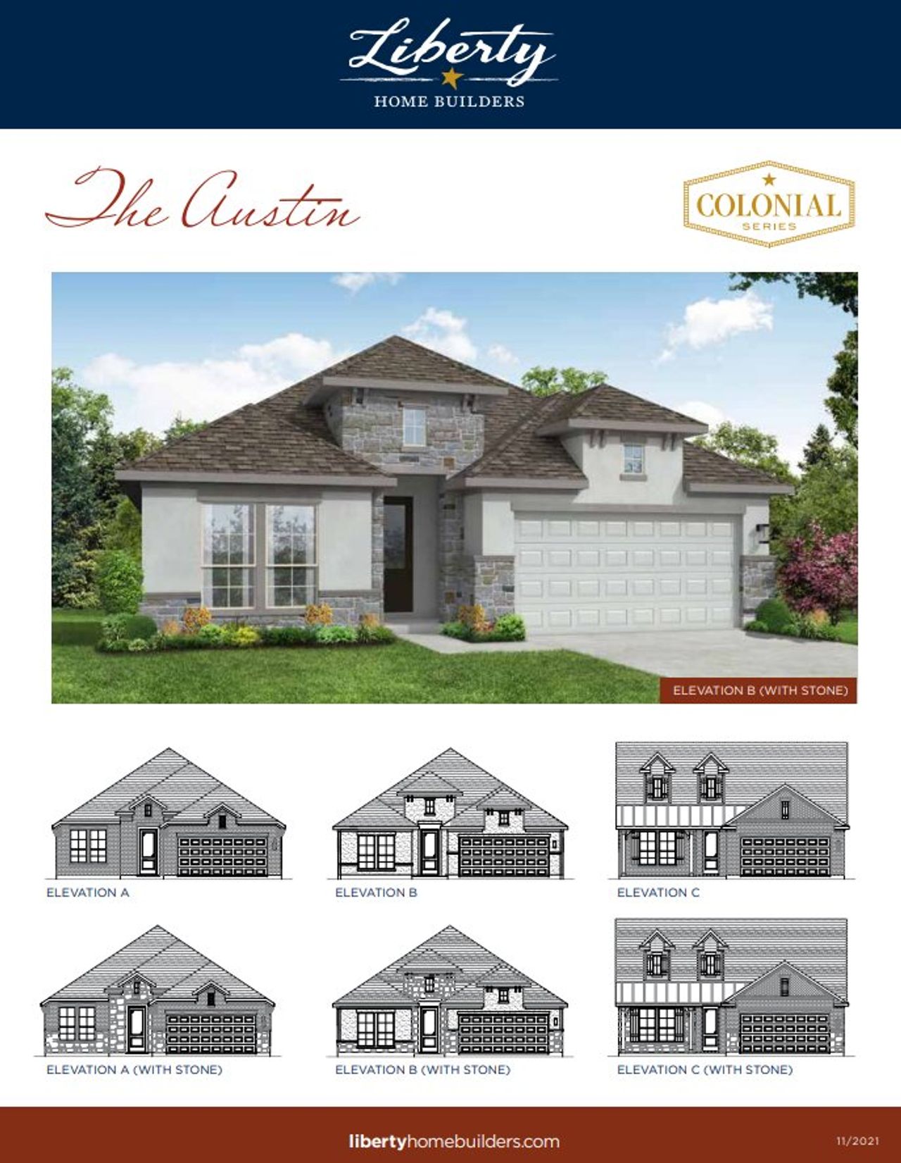 Image 2 representing the The Austin by McKinley Homes in Stone Creek Ranch, Hockley, TX. Image 2 representing the The Austin by McKinley Homes in Stone Creek Ranch, Hockley, TX.