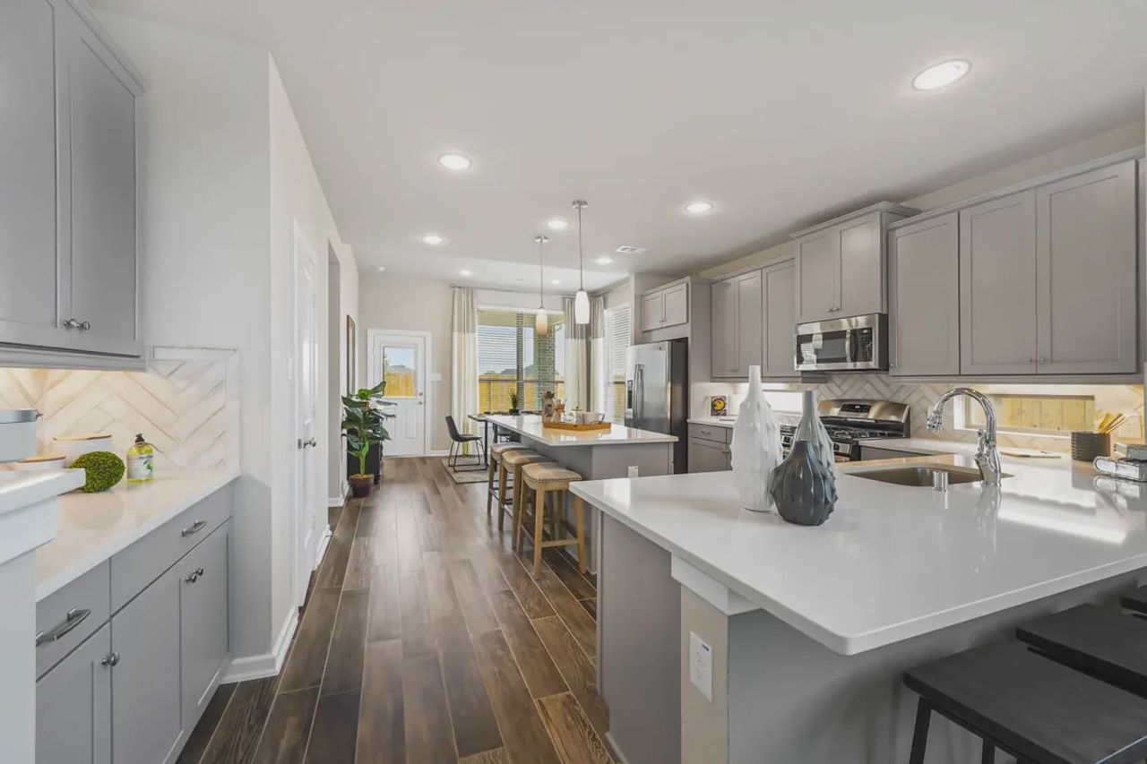 Representative furnished interior of a home built from the Durango by Chesmar Homes in Jordan Ranch, Fulshear (Image 2).