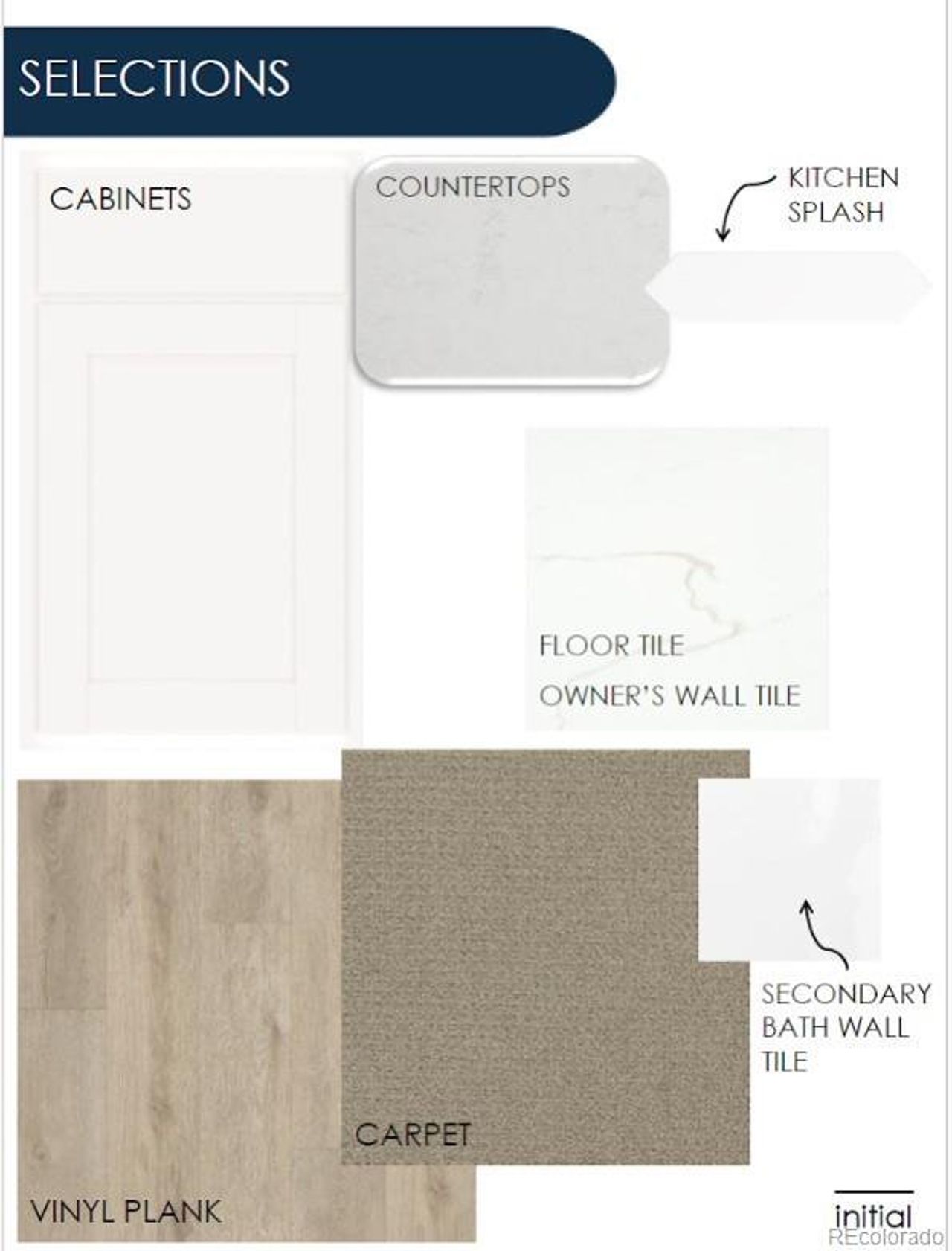 Sample of building materials used in homes in Cordovan, Firestone (Image 2).