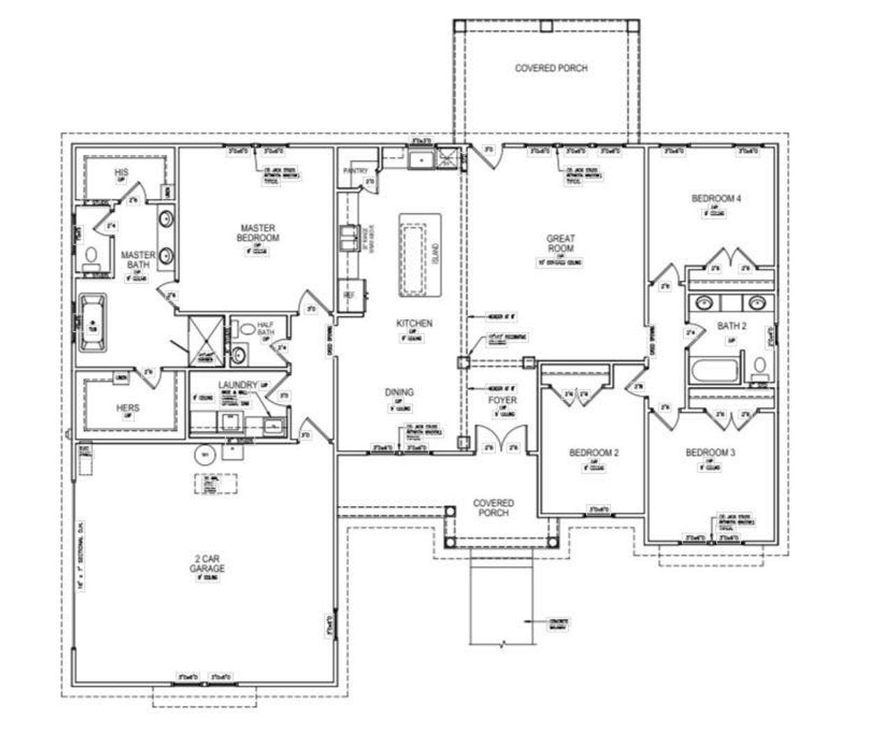 Lot 113 Floor Plan - Subject to Change