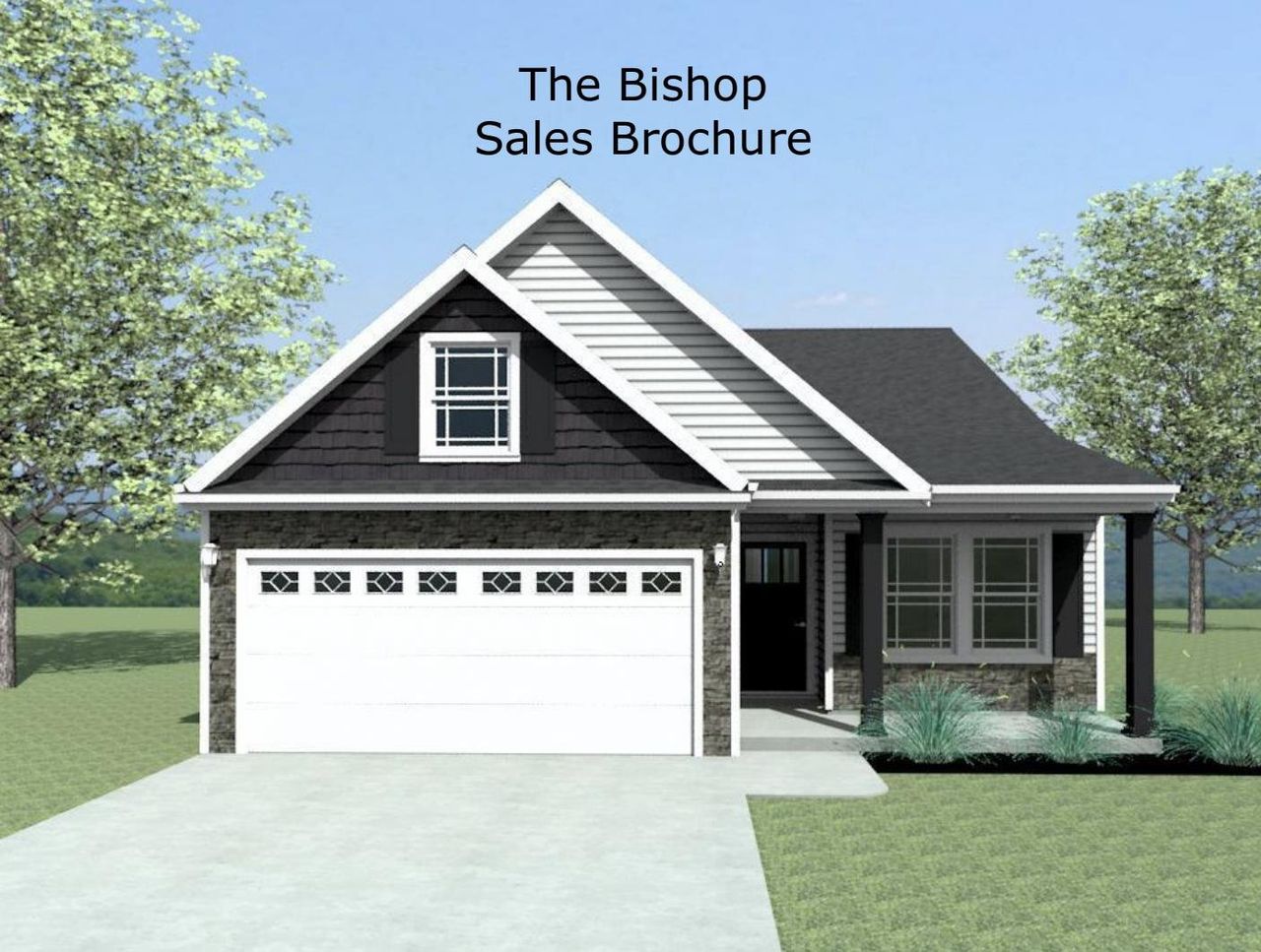 Front exterior of a new home in Hampshire Heights, Moore, SC, highlighting curb appeal (Image 2).