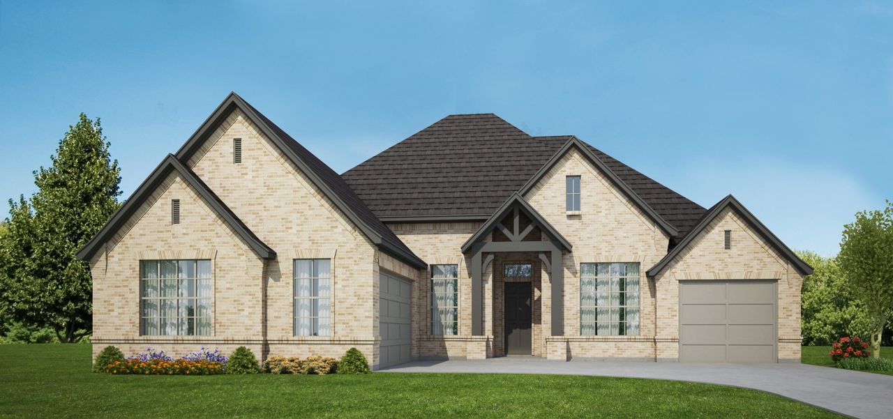 Representative exterior photo of a completed home built from the Plymouth by Our Country Homes in Montclair, Lucas, TX (Image 2).