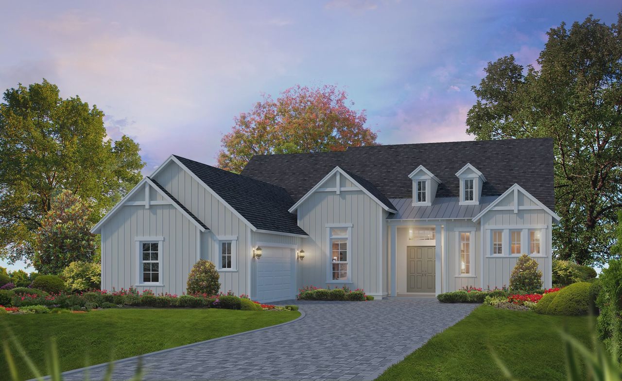 Representative exterior photo of a completed home built from the Ava by ICI Homes in Waterset, Ruskin, FL (Image 2).