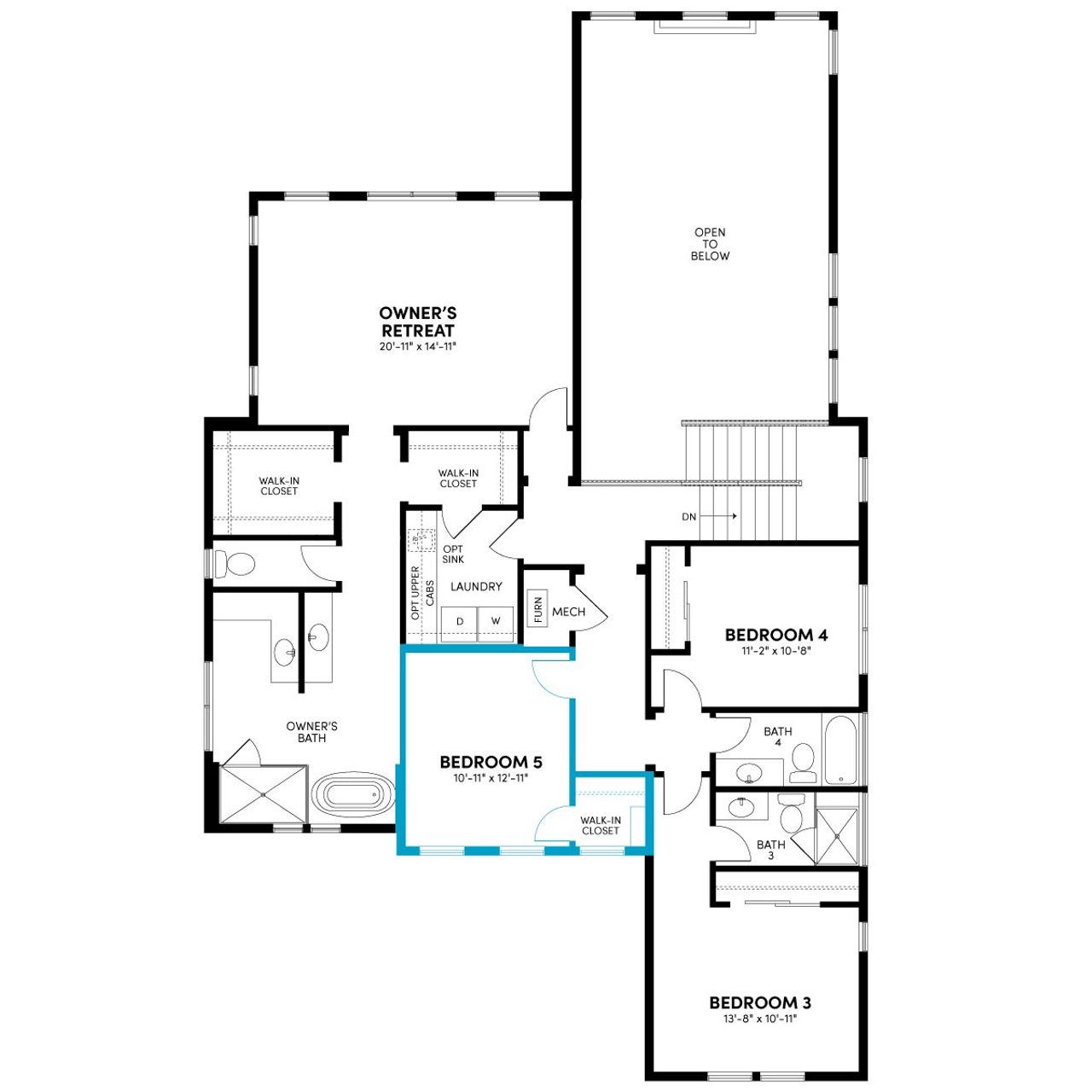2D floor plan layout of this home in Barefoot, Firestone, CO (Image 2).