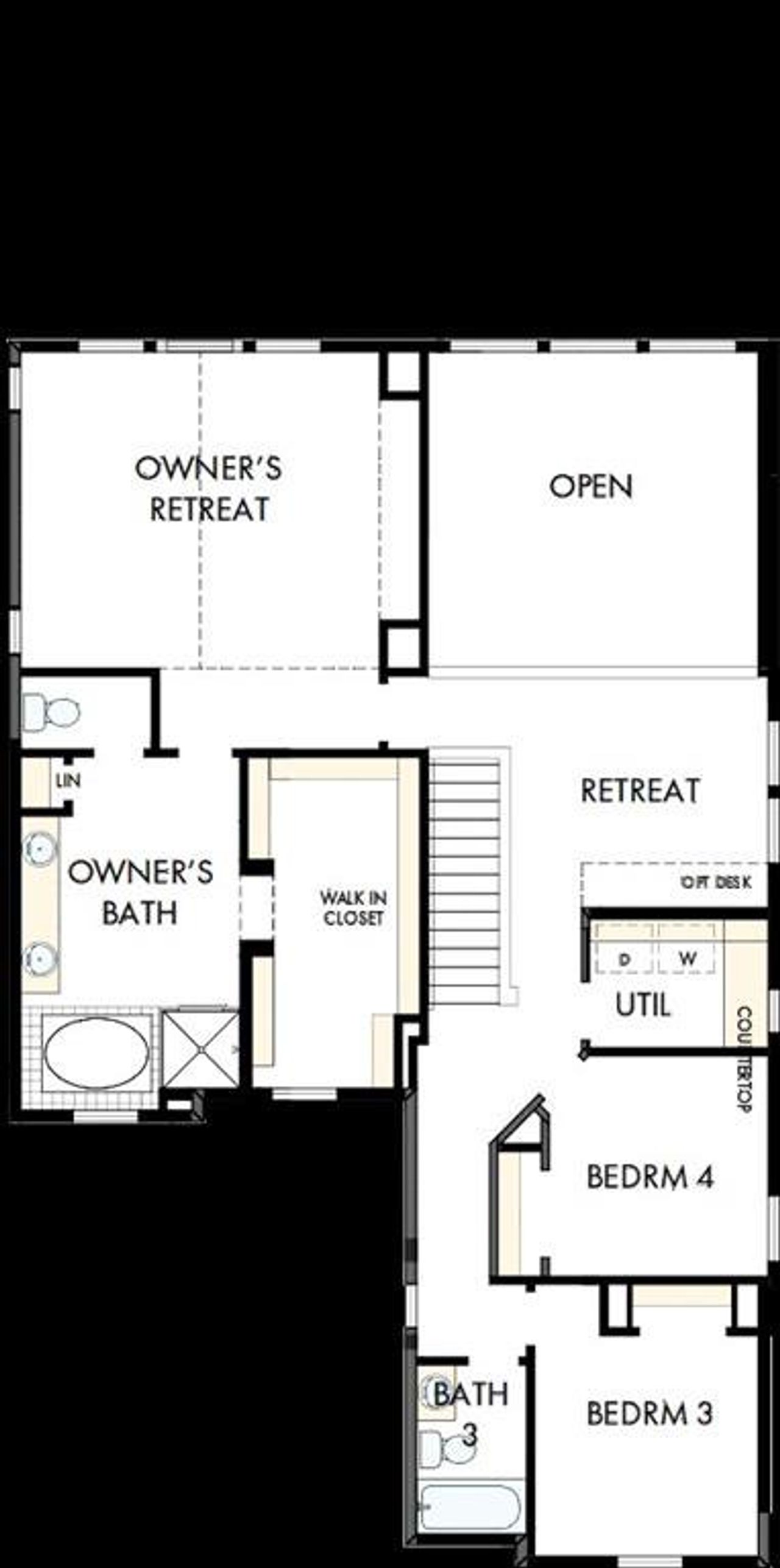View of home floor plan