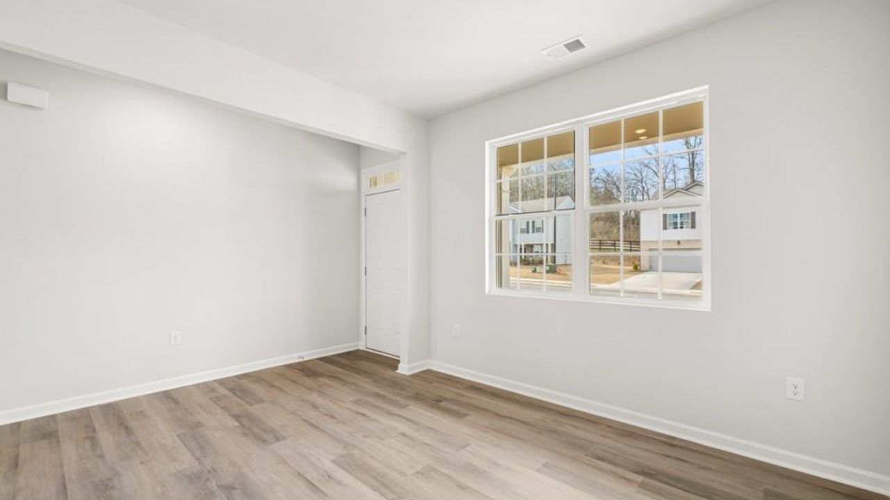 Spacious, unfurnished interior of a new home in Fairhaven, Lithia Springs (Image 2). Spacious, unfurnished interior of a new home in Fairhaven, Lithia Springs (Image 2).