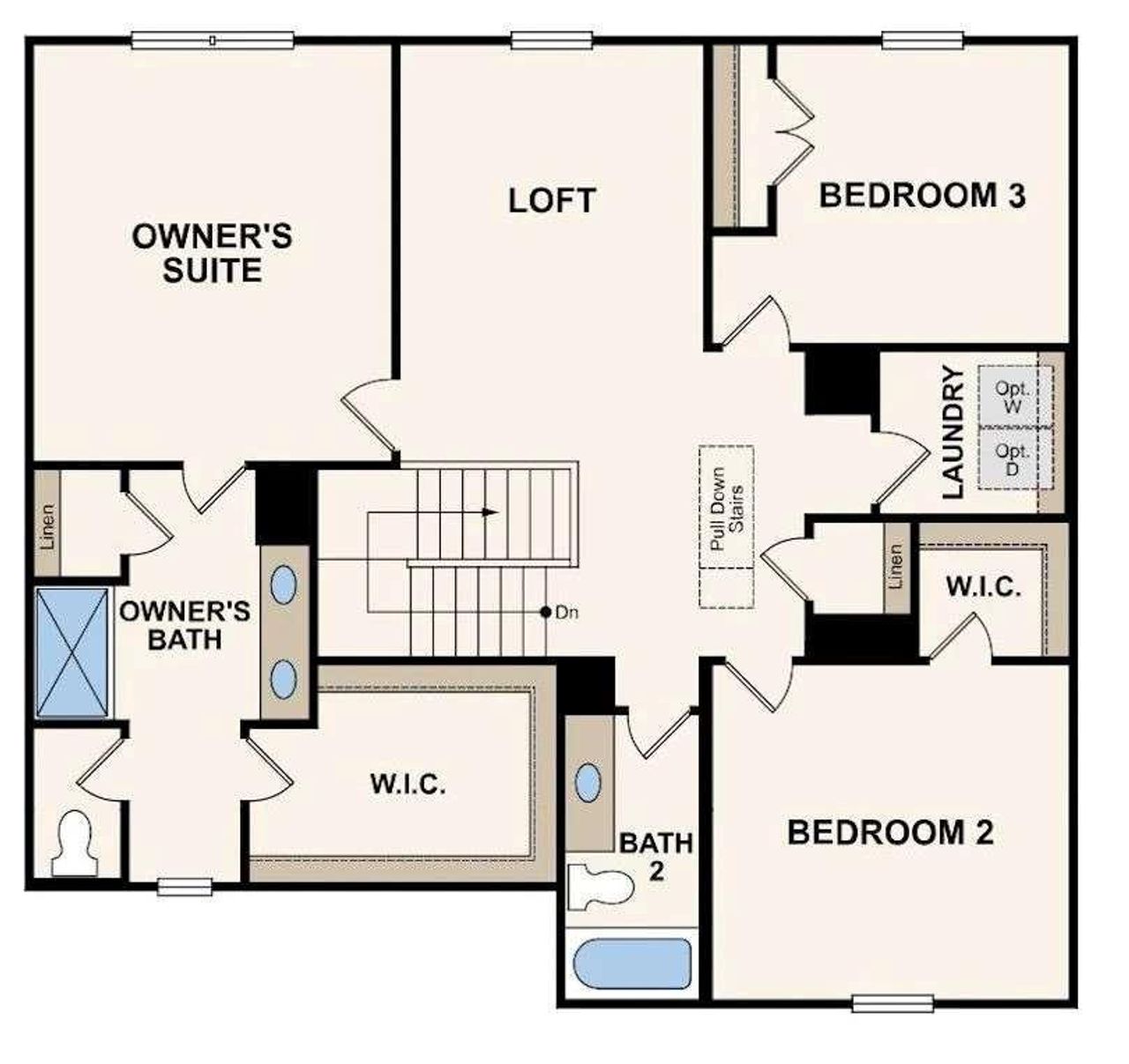 2D floor plan layout of this home in Ashley Falls, Douglasville, GA (Image 2). 2D floor plan layout of this home in Ashley Falls, Douglasville, GA (Image 2).
